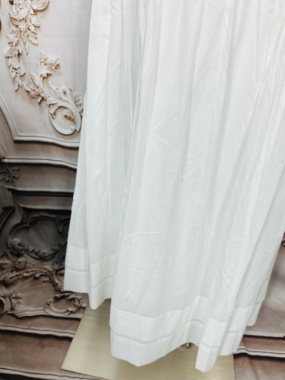 Blu Pepper White Tiered Maxi Skirt - Picture 4 of 14